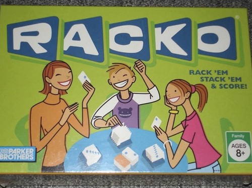 Racko parker brothers - racko, spiel