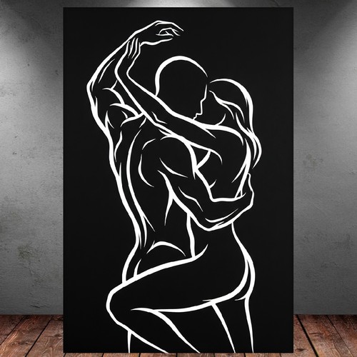 Leinwand bild xxl abstrakt - leinwand,