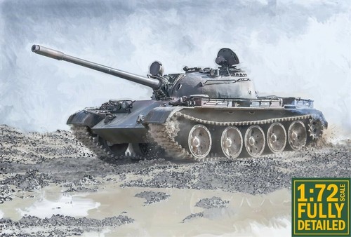 Italeri panzer model kit - t-55,