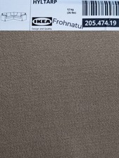Ikea HYLTARP Bezug für Ecksofa 4 sitzig Gransel graubraun 205.474.19 NEU