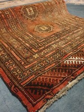 Antike Handgeknüpfte Orientteppich AFGHAN BUCHARA 80×118cm Alter Traditioneller
