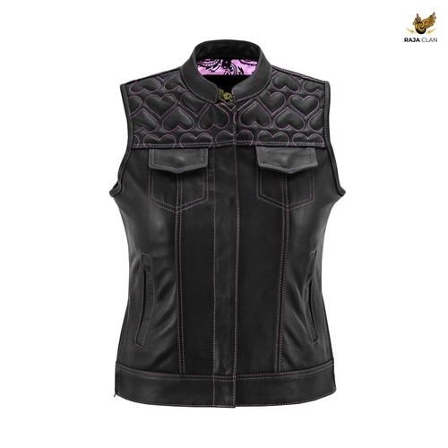 Leatherick damen top - damen, grain