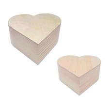 Herzförmige, unbehandelte