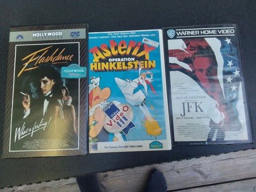 Vhs videofilme asterix - vhs,