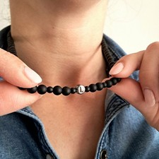 Initialen halskette für damen - initialen,