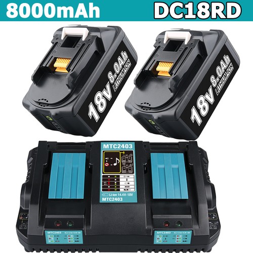 18v 8ah für akku - 2x,