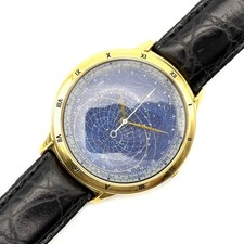 Citizen Franklin Mint Cosmosign Quarz Armbanduhr CAL 4P92 Gold Herren