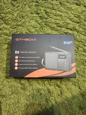 GTMEDIA 1,8 Zoll LCD Farbdisplay Tragbares DAB+/FM Radio mit Bluetooth und UKW 