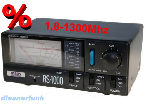 Maas 1000 swr power - swr, meter