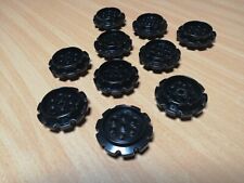 LEGO TECHNIC 10 Stück Räder Raupenantrieb schwarz / Raupenkette Technik