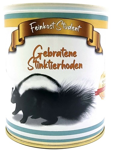 Gekochte stinktierhoden aus - gekochte,