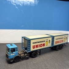 Kibri Man Sattelzug mit Kühlcontainer von Roco 1:87 H0 Eigenbau