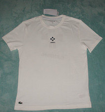 LACOSTE Herren T-Shirt Kurzarm Gr.M Regular Fit Sport Classic Neu