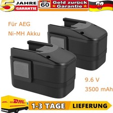 9.6V 3500mAh Ni-MH B9.6 Akku Für AEG BX9.6 BXS9.6 MX9.6 4932353638 4932366429