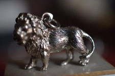 Charivari Anhänger Bayerischer  Löwe 925 Sterlingsilber