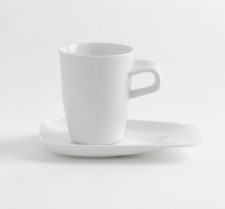 Kahla ELIXYR 6 x Espressotassen mit Untertasse Espresso Tasse Mokka Mini 