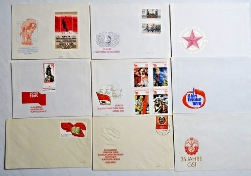 Ersttagsbriefe sozialistische - ersttagsbriefe,