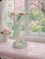 Kaninchen Hase  Weiß Mint