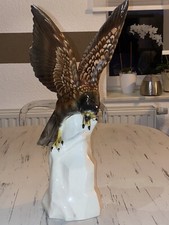 Porzellan Figur Adler Bussard