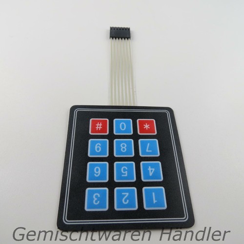3x4 matrix array tasten - 3x4,