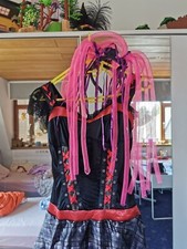 Halloween Fasching Gespenst Kleid Hexe Kinder GR.110/116/122/104