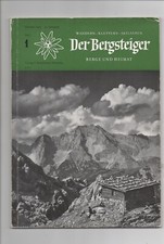 ZEITSCHRIFT  " DER BERGSTEIGER