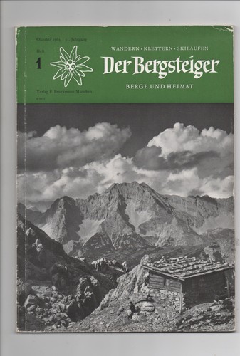 Zeitschrift der bergsteiger - , "