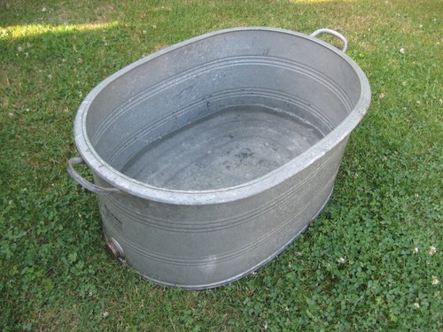 Zinkwanne sitzwanne - zinkwanne,