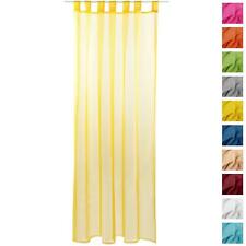 Schlaufenschal Vorhang mit