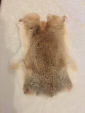 Kaninchenfell ca. 30 cm NEU und gegerbt - Farbe: grau-braun