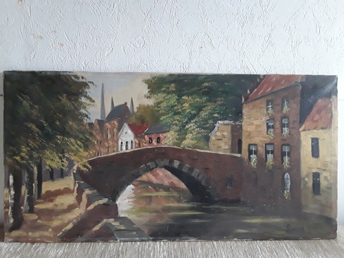 ölgemälde bachlauf der - Ölgemälde,