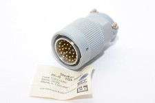 MIL spec NF-Gold-Stecker von RFT Typ 111-0 TGL 24687, 32-polig, Connector, NOS