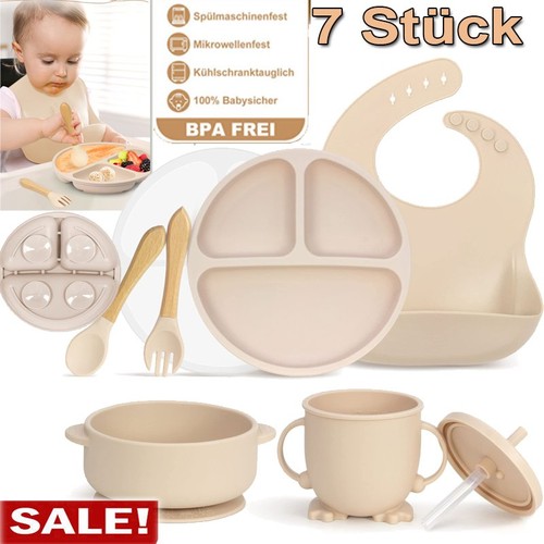 Baby geschirrset silikon - baby,