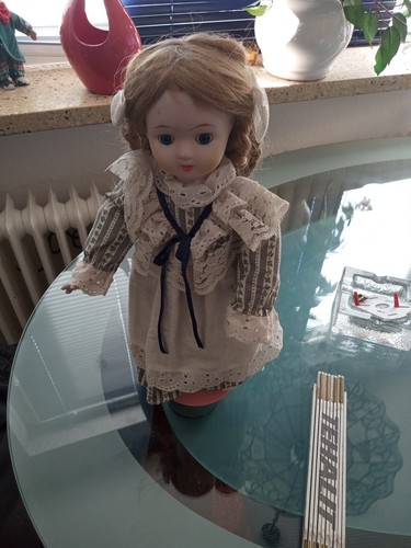 Porzellanpuppe 40cm top - 40cm,