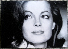 Romy schneider postkarte - -,