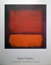 Mark Rothko (1903-1970) Untitled - hochwertiges Kunstplakat