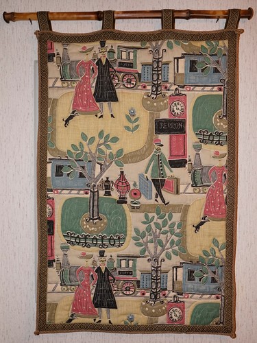 Gobelin wandteppich eisenbahn - gobelin,