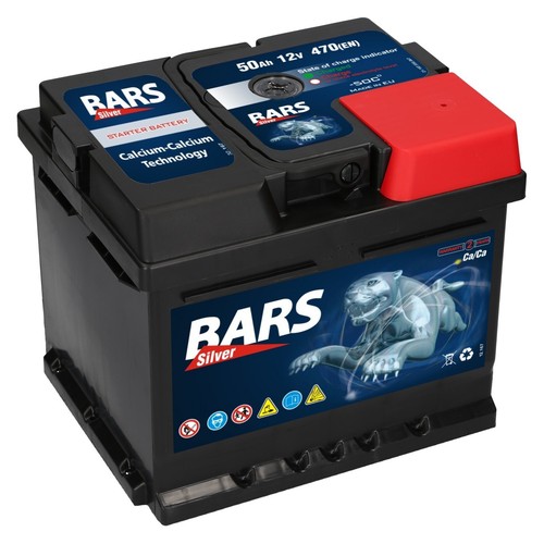Autobatterie bars 12v 50ah - autobatterie,