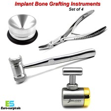 Zahnknochentransplantationsinstrumente Implantathammer Knochenbrecher Mühlenschleifer Set CE