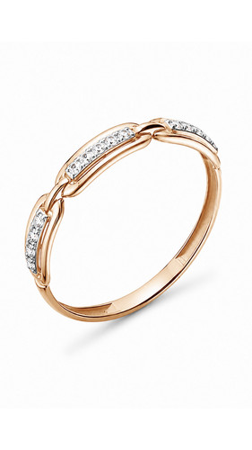 14k 585 rotgold ring - 585, r10-10348