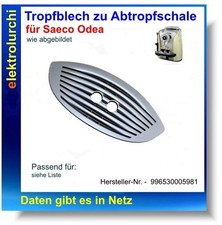 Saeco Abtropfgitter Saeco Odea Go Ersatzteil Nr. 996530005981 / 11004379