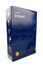 Konos Emma Kaffeefilter, braun, Größe 4, 100 Stück für Filterkaffeemaschine