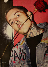 OLI SYKES A4 Magazine Poster