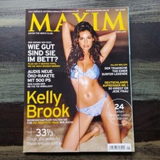 ♡ Maxim 05/2008, Kelly Brook, Männermagazin, Style, Erotik, Zeitschrift