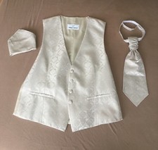 Hochzeitsweste gr.46 Plastron