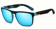Retro Sonnenbrille Nerd Brille UV 400 blaue Gläser für Damen und Herren .