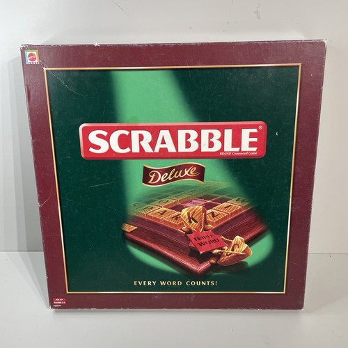 Scrabble deluxe spiel - scrabble,