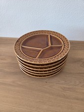 6x Sarreguemines France Fondue