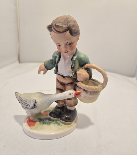 Friedel porzellanfigur junge - porzellanfigur,