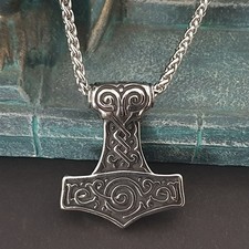 Thors Hammer Anhänger Kette